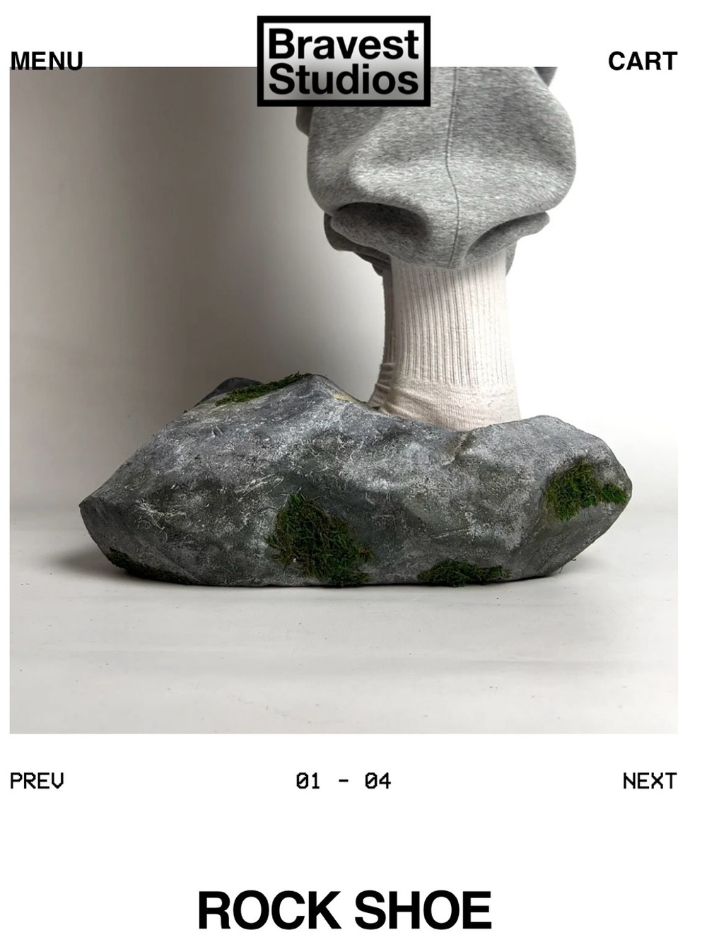 BRAVEST STUDIOS ROCK SHOES